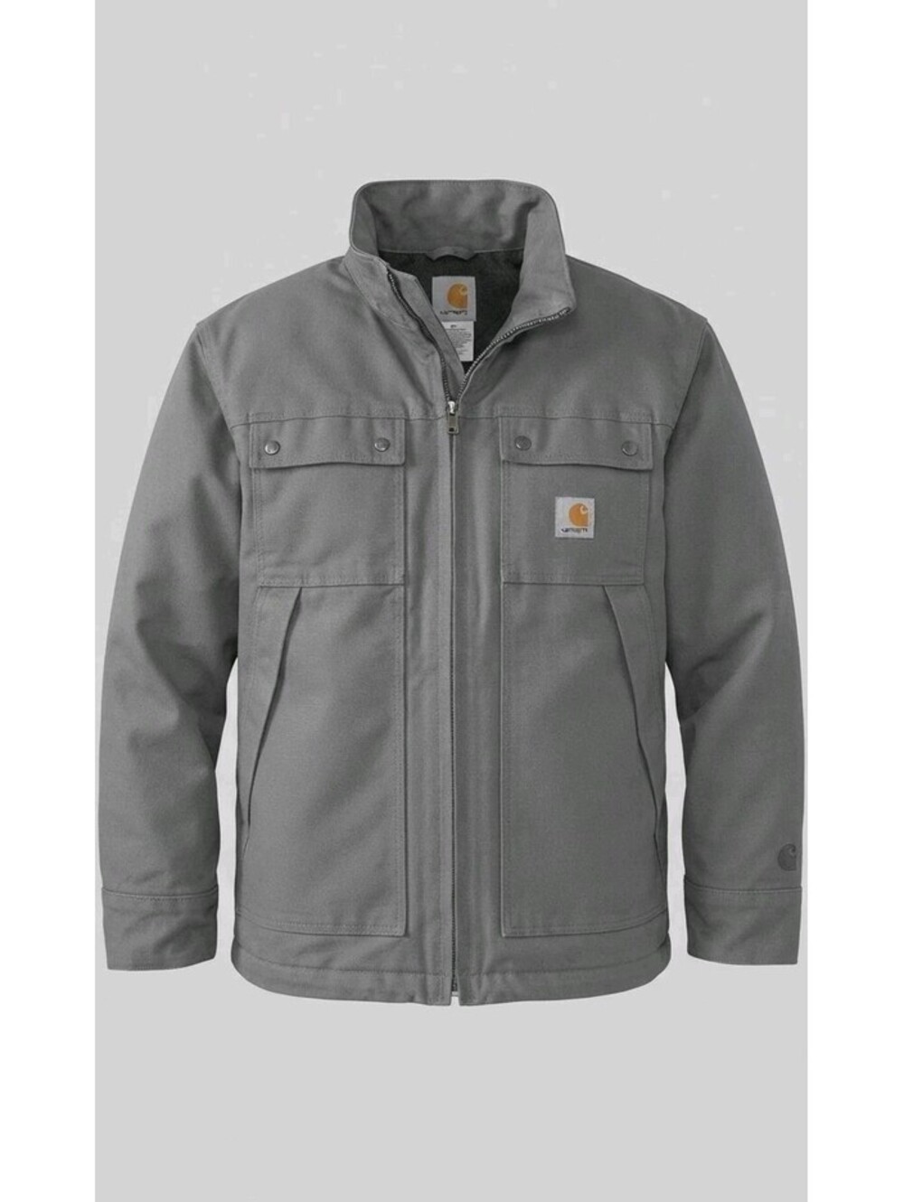 Carhartt Quick Dry Jefferson Traditional Duck Jacket/Coat Thinsulate Gray Men XL